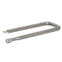 PERF13710L Stainless Steel Left Burner For MHP ProFire Performance Series Grill Models